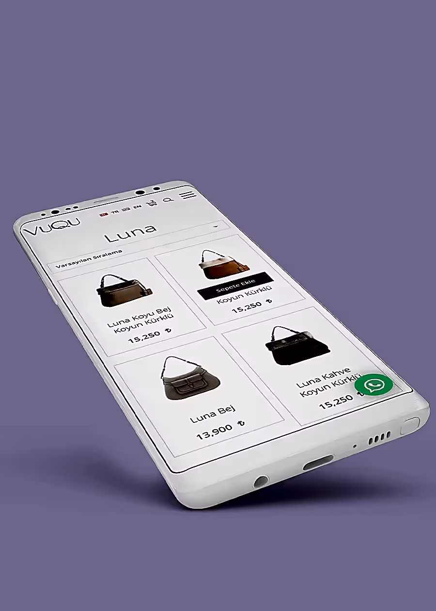 Vuqu eticaret sitesi tasarim img4